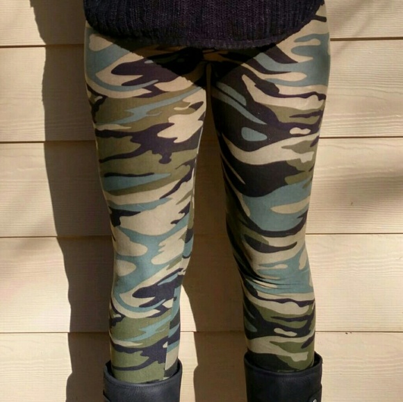 Camouflage leggings - Picture 2 of 4